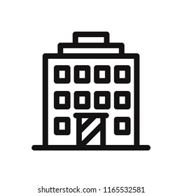 Hotel vector icon