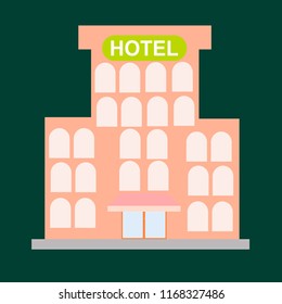 hotel vector icon