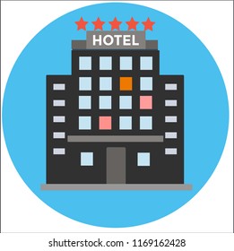 hotel vector icon