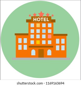 hotel vector icon