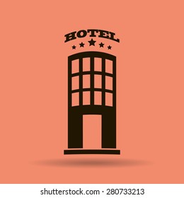 hotel vector icon