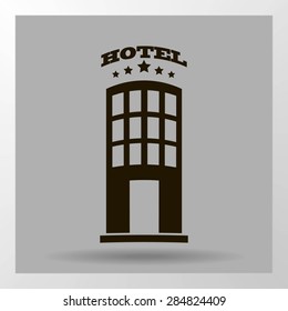 hotel vector icon