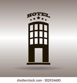 hotel vector icon