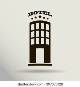 hotel vector icon