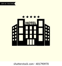 hotel vector icon