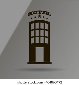 hotel vector icon