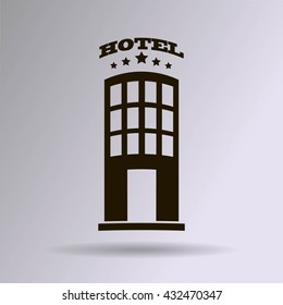 hotel vector icon