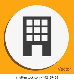 Hotel vector icon