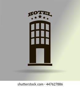 hotel vector icon