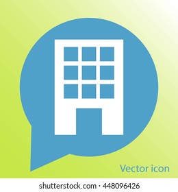 Hotel vector icon
