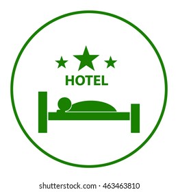 hotel vector icon