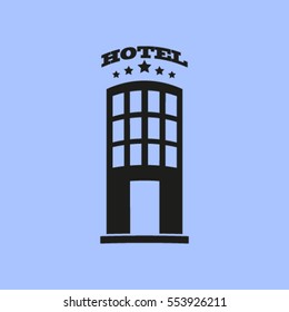 hotel vector icon
