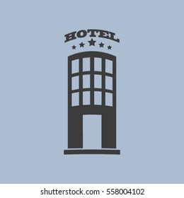 hotel vector icon
