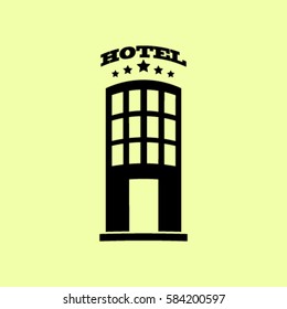 hotel vector icon
