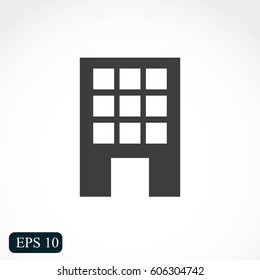 Hotel vector icon