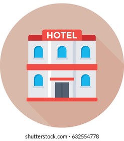 Hotel Vector Icon