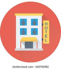 Hotel Vector Icon