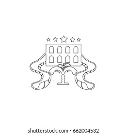 Hotel vector  icon.