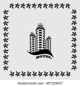 hotel vector icon