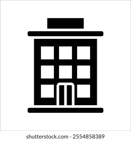 hotel vector icon line template