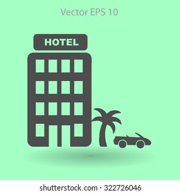 Hotel vector illustration