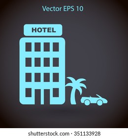 Hotel vector illustration