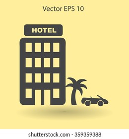 Hotel vector illustration