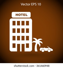 Hotel vector illustration