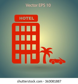 Hotel vector illustration