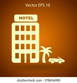 Hotel vector illustration