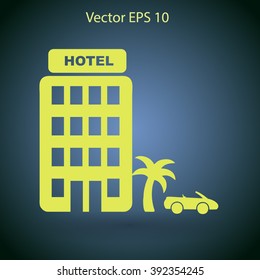 Hotel vector illustration