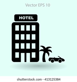Hotel vector illustration