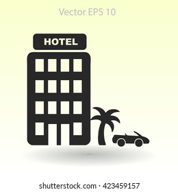 Hotel vector illustration
