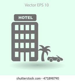 Hotel vector illustration