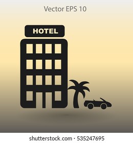 Hotel vector illustration