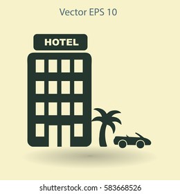 Hotel vector illustration