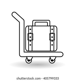 Hotel vector illustration , vector icon