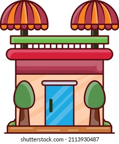 hotel Vector illustration on a transparent background.Premium quality symmbols.Vector line flat icon for concept and graphic design.
