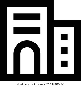 hotel  Vector illustration on a transparent background.Premium quality symmbols.Stroke vector icons for concept and graphic design. 