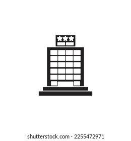 hotel vector line new icon