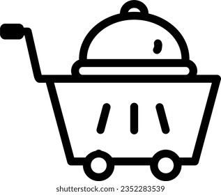 hotel, vector, travel, icon, symbol, set, service, vacation