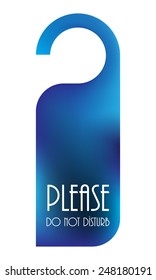 hotel warning sign, vector illustration, eps10