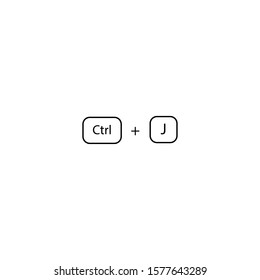 The hotkey combination is Ctrl + J sign. Open the tab for all downloads