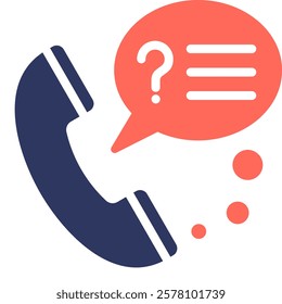 Hotline Icon Element For Design