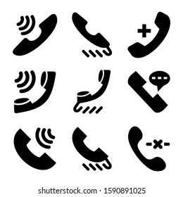 hotline icon isolated sign symbol vector illustration - Collection of high quality black style vector icons
