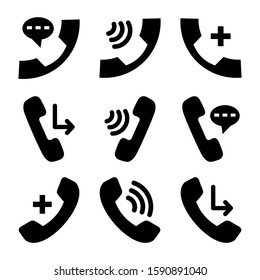 hotline icon isolated sign symbol vector illustration - Collection of high quality black style vector icons
