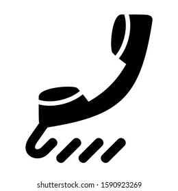 hotline icon isolated sign symbol vector illustration - high quality black style vector icons
