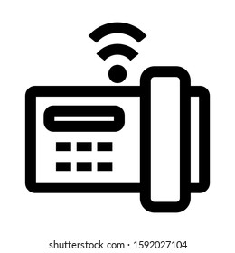 hotline icon isolated sign symbol vector illustration - high quality black style vector icons
