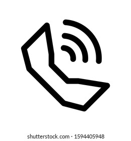 hotline icon isolated sign symbol vector illustration - high quality black style vector icons
