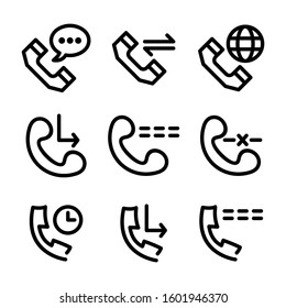 hotline icon isolated sign symbol vector illustration - Collection of high quality black style vector icons
